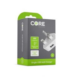 Single USB Wall Charger by Core